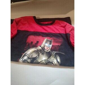Youth XL T-Shirt (14-16) Batman V Superman Dawn of Justice T-Shirt Cartoon Tops